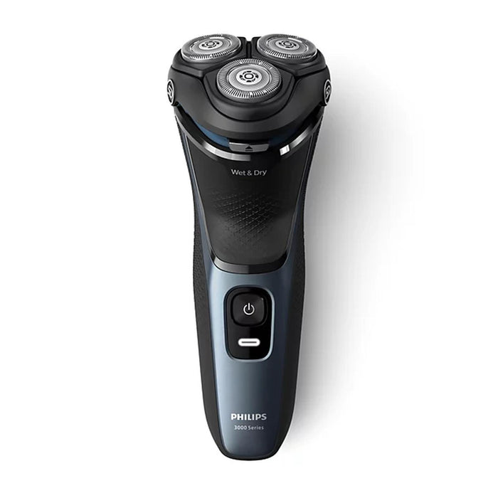 Philips Series 3000 S3144/00 Electric Shaver 60 Min Cordless, 5D Pivot & Self-Sharpening Blades