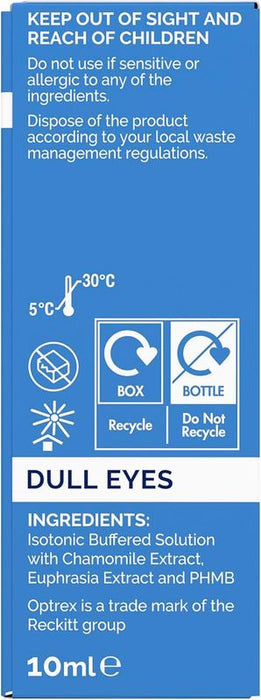 Optrex Dazzling Eye Drops For Dull Eyes 3 x 10ml