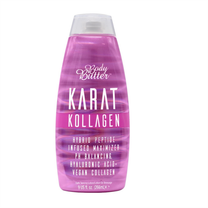 Body Butter Karat Kollagen Hybrid Peptide Vegan Tanning Lotion & Collagen Maximizer 266ml