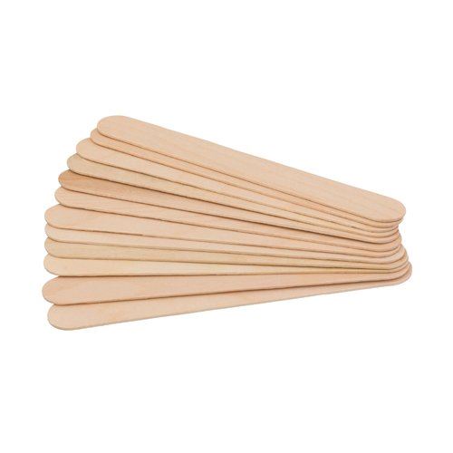 DEO Professional Regular Waxing Spatulas - Birch Wood - Pack of 100