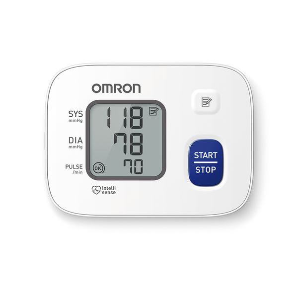 Omron RS2 HEM-6161-E Intellisense Automatic Wrist Blood Pressure Monitor