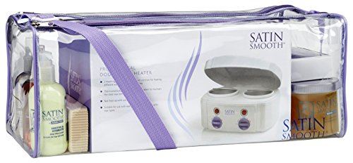 Satin Smooth Double Wax Heater Lotions And Accessories Kit