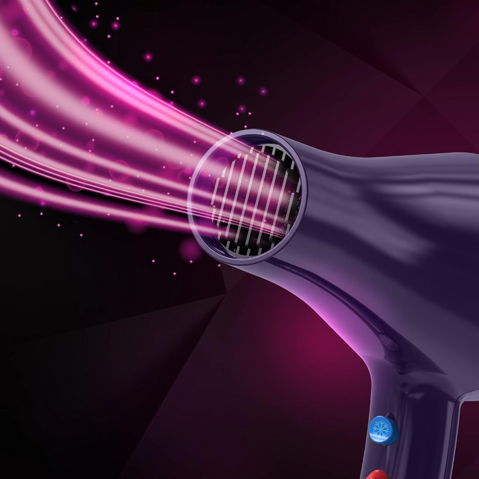 Wahl ZY145 Ionic Style Hair Dryer Purple 2200W Salon Performance Hair Dryer
