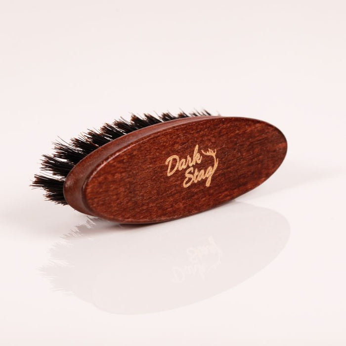 Dark Stag Barber Wooden Beard Brush With Soft Bristles