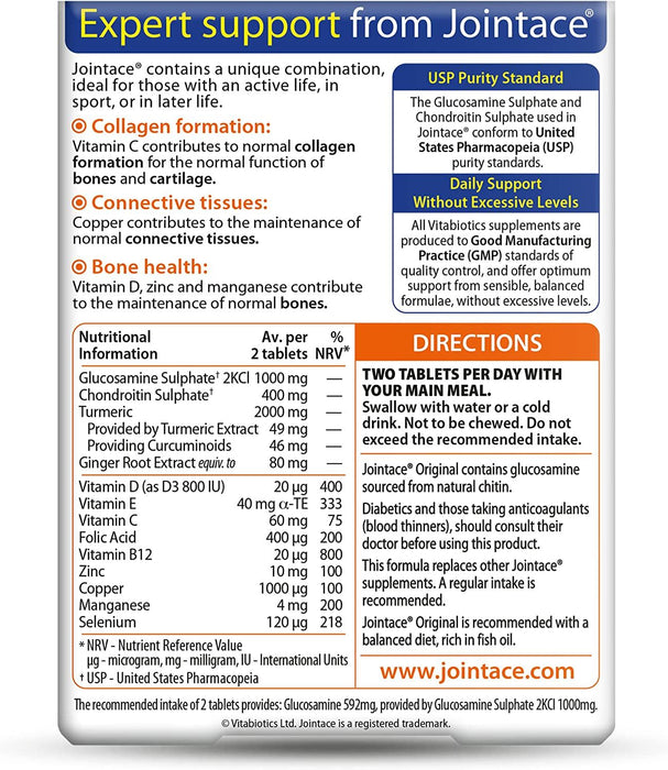 VITABIOTICS JOINTACE CHON & GLUC - 90 TABLETS 3for2