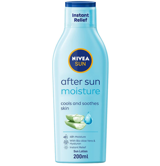 Nivea After Sun Moisturising Lotion Soothing & Hydrating Skin Care 200ml