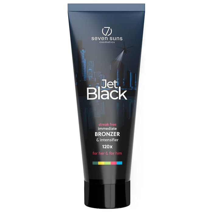 Seven Suns Jet Black Ultra Dark Tanning Lotion & Bronzer Formula
