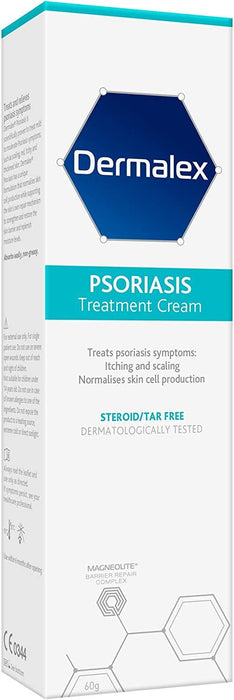 Dermalex Psoriasis Treatment Cream Steroid Free With Vitamin A & D3 - 60g
