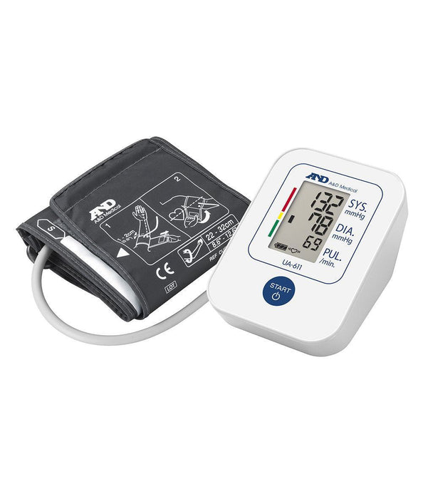AND UA-611 Upper Arm Blood Pressure Monitor With Slim Fit Cuff
