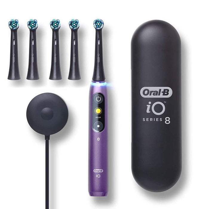 Oral-B iO 8 Electric Toothbrush Advanced Technology - Violet