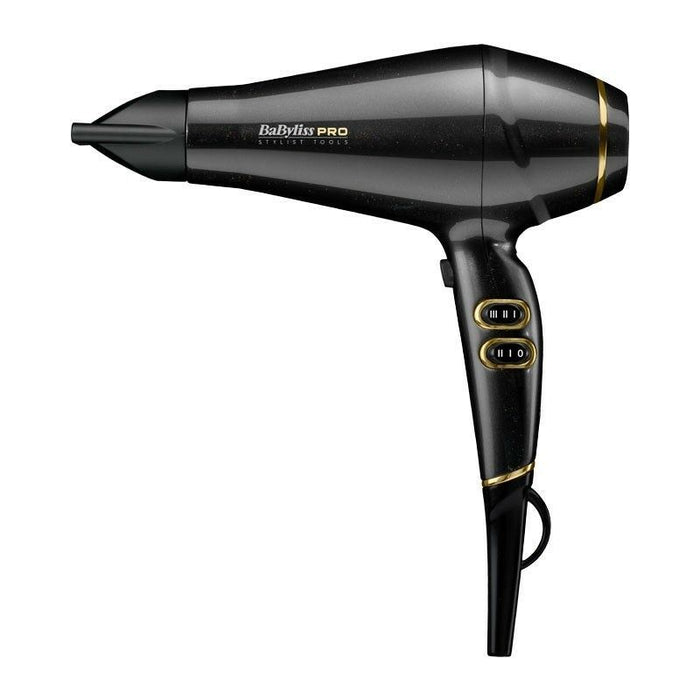 Babyliss Pro Keratin Lustre Hair Dryer Professional Hair Tool 2300W - Black Shimmer