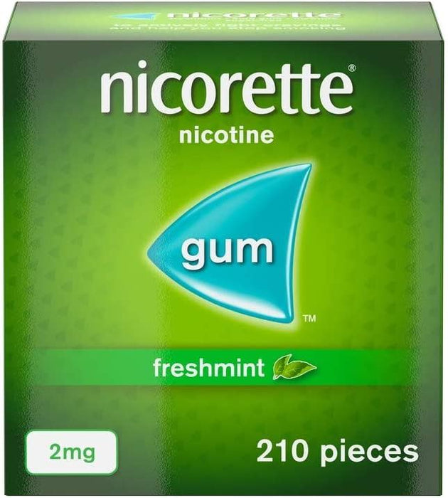 Nicorette Gum Freshmint 4mg Nicotine Gum Quit Smoking Aid