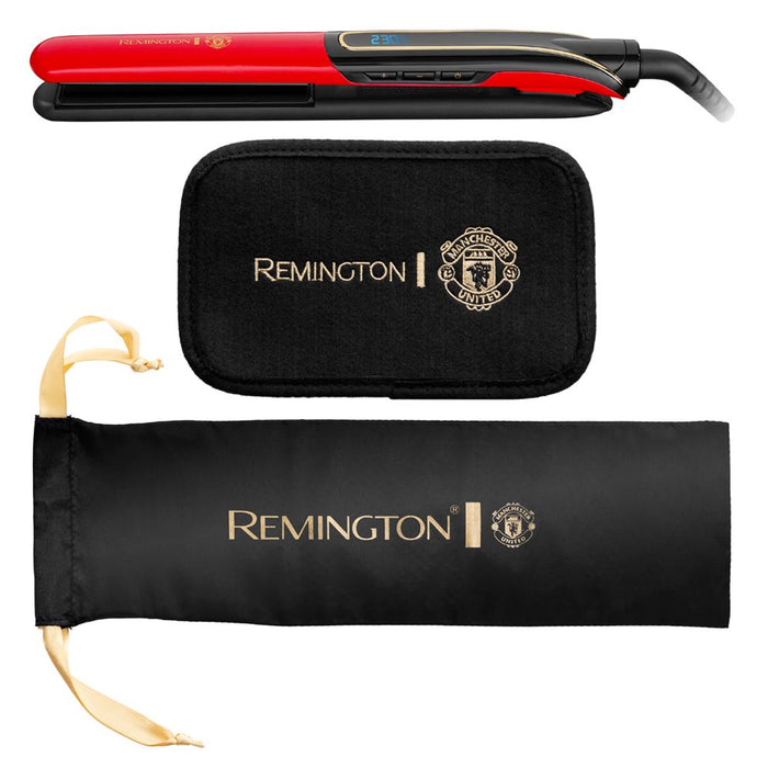 Remington S6755 Hair Straightener Iron Manchester United Edition