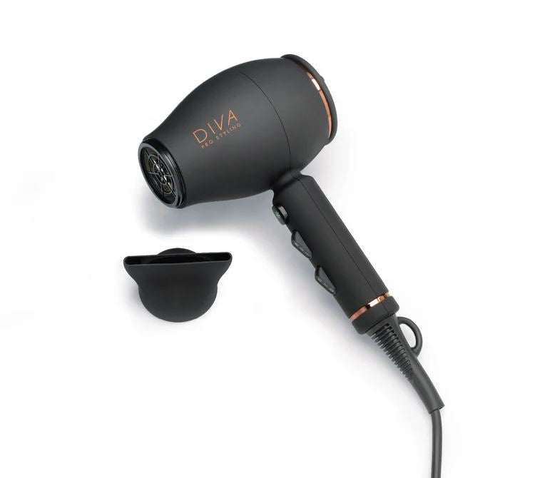 Diva Pro Intenso 4000 Compact Hair Dryer Lightweight 2000W