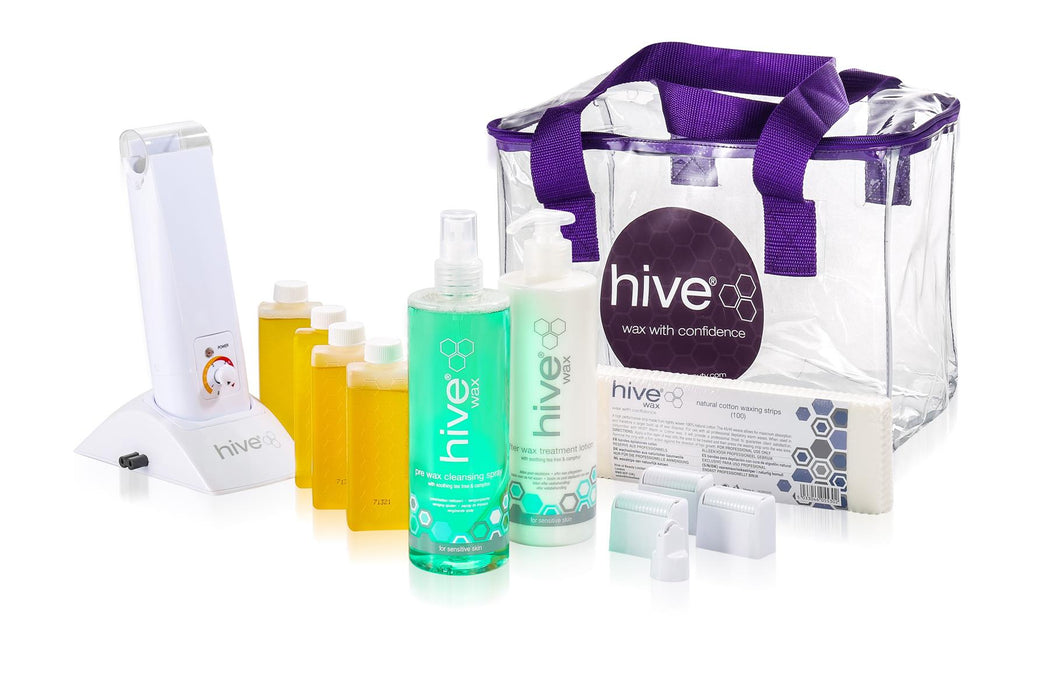 Hive Of Beauty Hand Held 80g Roller Cartridge Waxing Kit