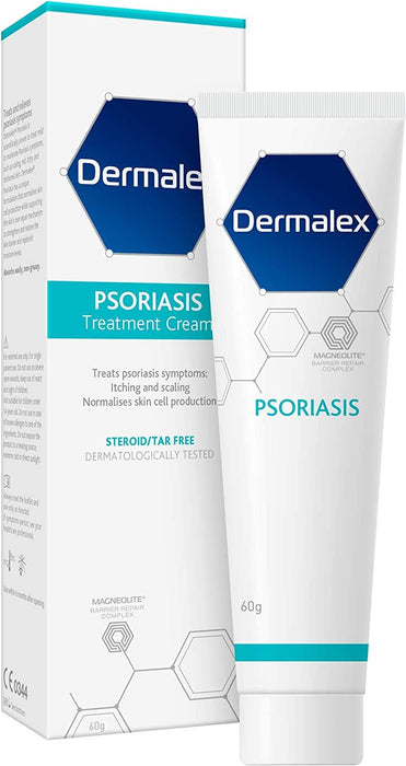 Dermalex Psoriasis Treatment Cream Steroid Free With Vitamin A & D3 - 60g