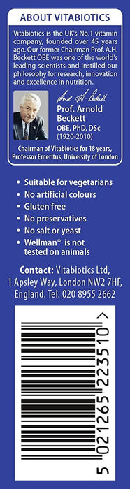 VITABIOTICS WELLMAN 50+ - 30 TABLETS 3for2