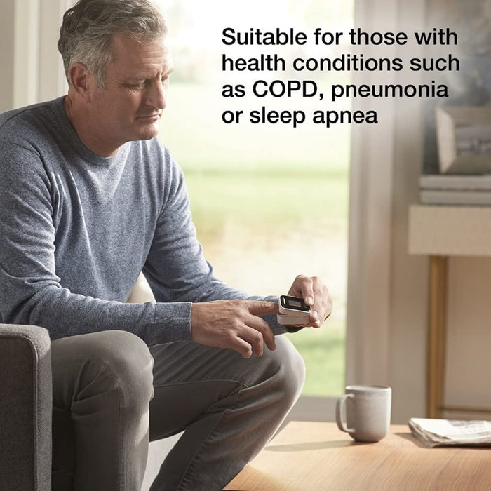 Braun Fingertip Pulse Oximeter Blood Oxygen Monitor