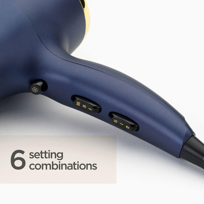 BaByliss Midnight Luxe 2300 Hair Dryer Ionic Fast Dry Hair Styling Tool