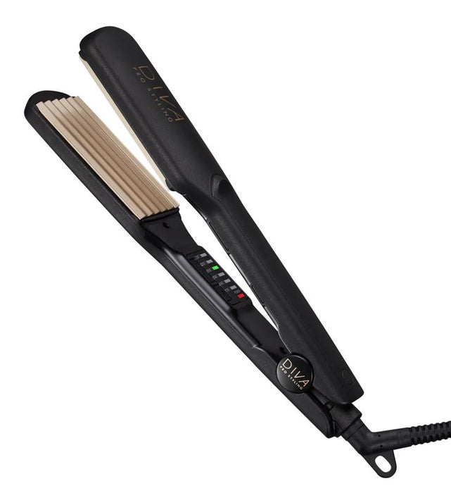 Diva Pro Digital Hair Crimper Keratin Infused Plates