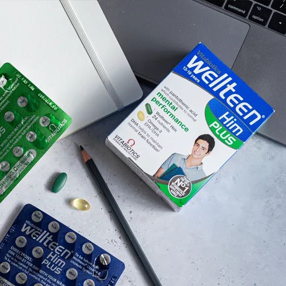 Vitabiotics Wellteen Him Plus 28 Tabs/28 Caps