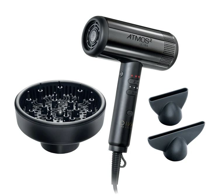 Diva Pro Atmos II Ultra Hair Dryer High Speed Ultra Ionic