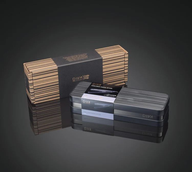 Diva Pro Digital Hair Styler Ergonomic Design - Magenta