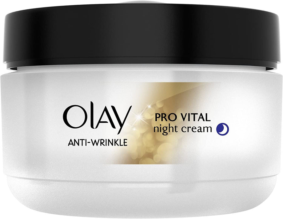 Olay Anti-Wrinkle Pro Vital Anti Ageing Night Moisturiser - 50 ml