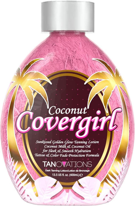 Tanovations Coconut Covergirl Tanning Lotion Golden Glow Tan Bronzer