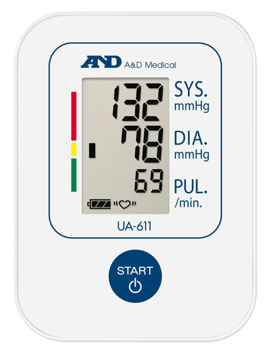 AND UA-611 Upper Arm Blood Pressure Monitor With Slim Fit Cuff