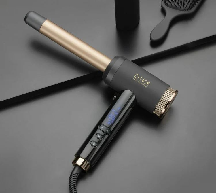 Diva Pro Air Curl Hair Curlers Oil Infused Ceramic Barrel