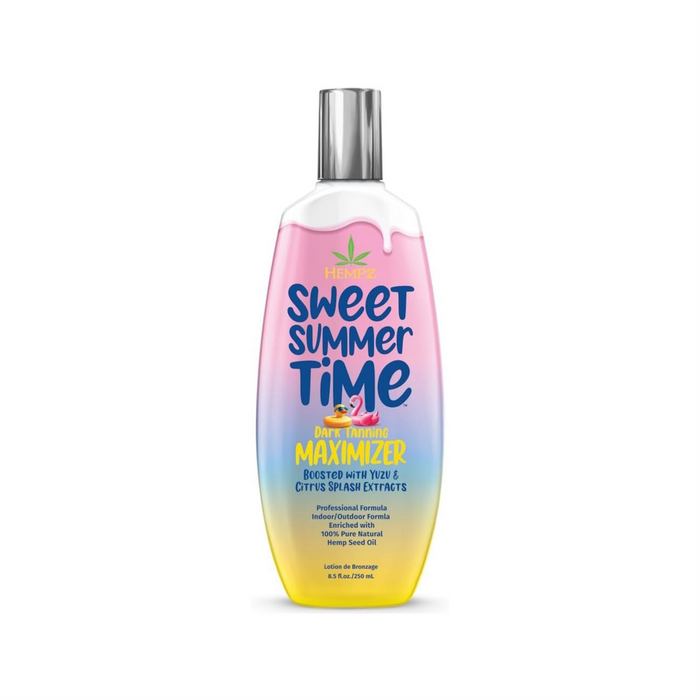 Hempz Sweet Summertime Tan Lotion Dark Tanning Bronzer Indoor Outdoor 250ml