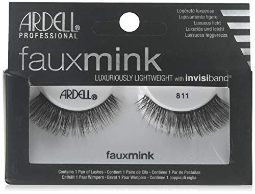 Ardell Faux Mink Eye Lashes Lightweight Invisiband Full Lash Look