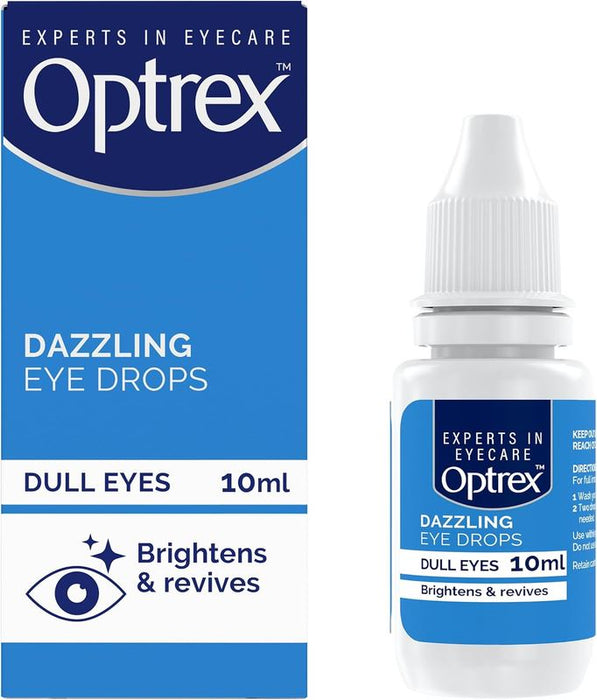 Optrex Dazzling Eye Drops For Dull Eyes 3 x 10ml