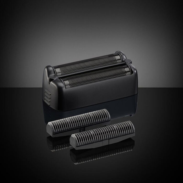 Babyliss Pro Foil Shaver Replacement Titanium Double Foil & Cutters – Matte Black