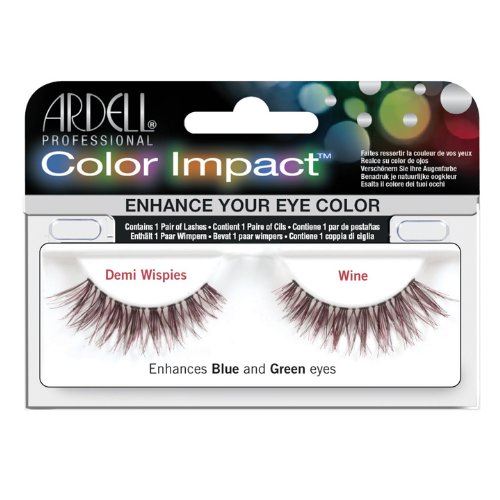 Ardell Color Impact Demi Wispies Plum Eye Lashes