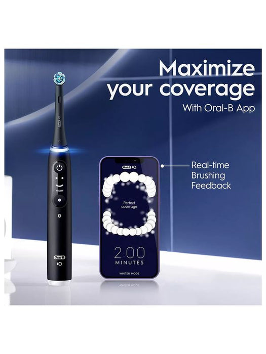 Oral-B iO 6 Ultimate Clean Electric Toothbrush - Black Lava