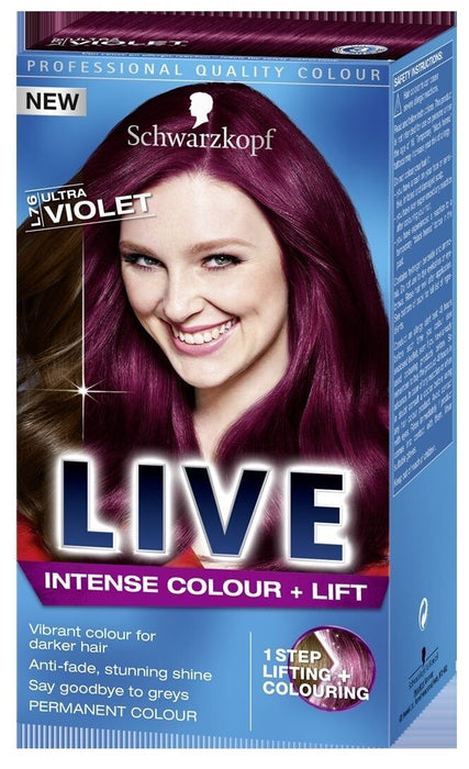 Schwarzkopf Live Hair Colour & Lift Range - Choice Of Colours