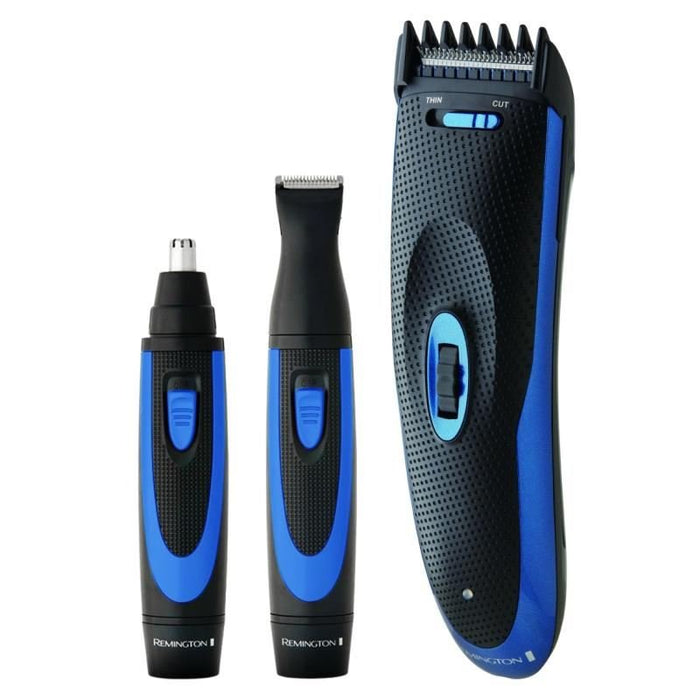 Remington The Works Hair Clipper Kit Nose and Ear Hair Trimmer