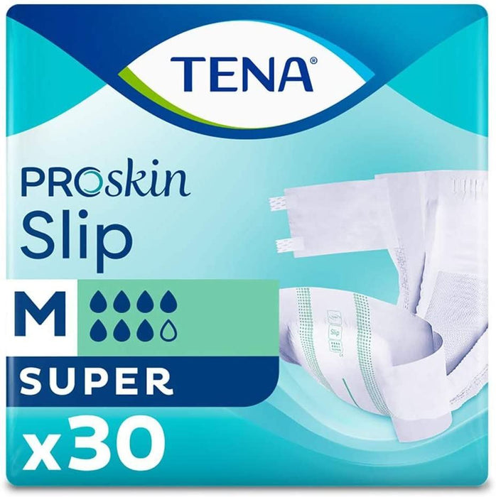 Tena Tenaslip Super Medium Proskin Slip Large Incontinence Pants Pads Pack Of 28