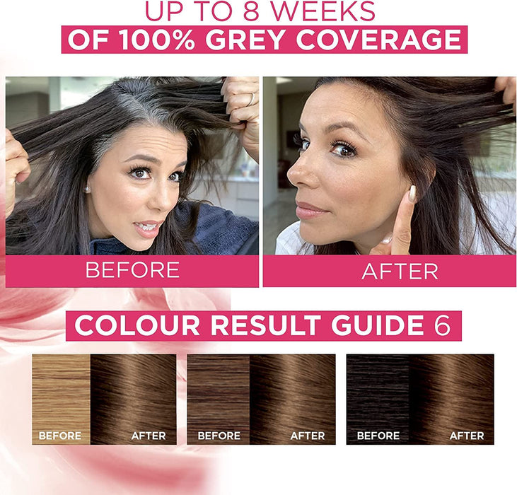 L'Oreal Excellence CremePermanent Hair Colour Dye - 6 Light Brown