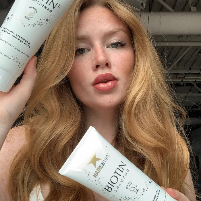 HAIRtamin Biotin & Botanicals Conditioner 236ml Hair Strengthening Hydrating Treatment