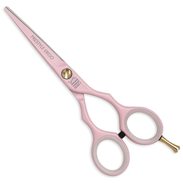 Jaguar PreStyle Pink Ergo 5.5" Hairdressing Scissors - Serrated Blade