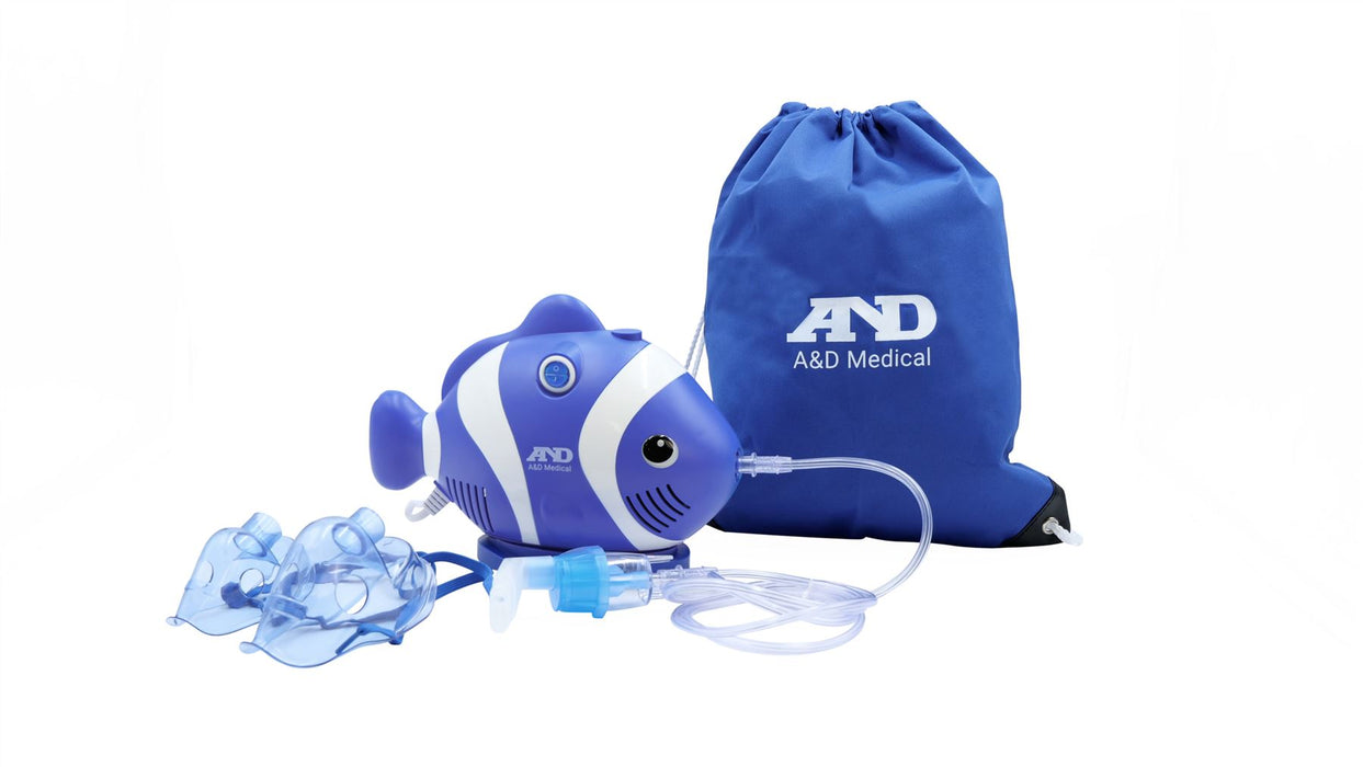 A&D UN-019 Kids Nebuliser Fish Design Compressor For Children