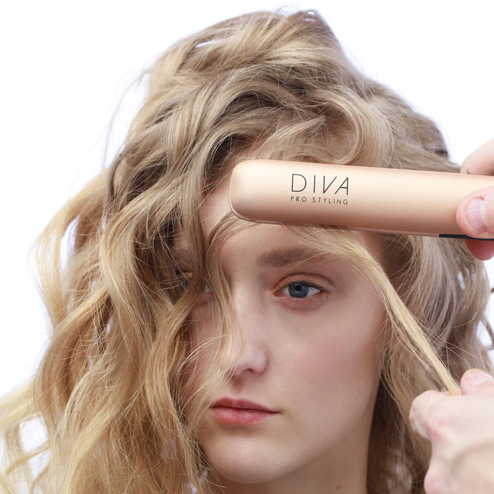 Diva Pro Precious Metals Touch Hair Straightener Instant Heat Up