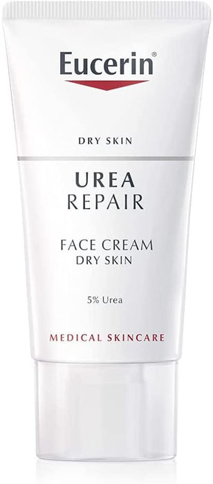 Eucerin Urea Replenishing Face Cream Day 5% For Dry Rough Face - 50ml