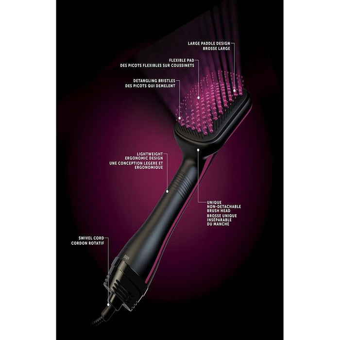 Revlon RVDR5212UK3 Hair Dryer & Styler – One Step Volumising Blow Dry Brush