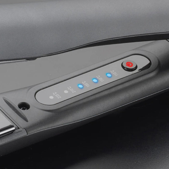 Diva Pro Precious Metals Touch Hair Straightener Instant Heat Up - Titanium