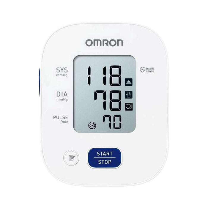 Omron M2 Plus Upper Arm Blood Pressure Monitor - Wide 22–42 cm Cuff & Intellisense
