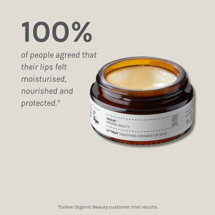 Evolve Organic Beauty Lip Treat Vegan Lip Balm Hydrating & Nourishing 15ml